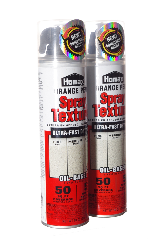 Homax Oil Based Paint Orange Peel Heavy Texture Aerosol Spray Can Lot of 2 New