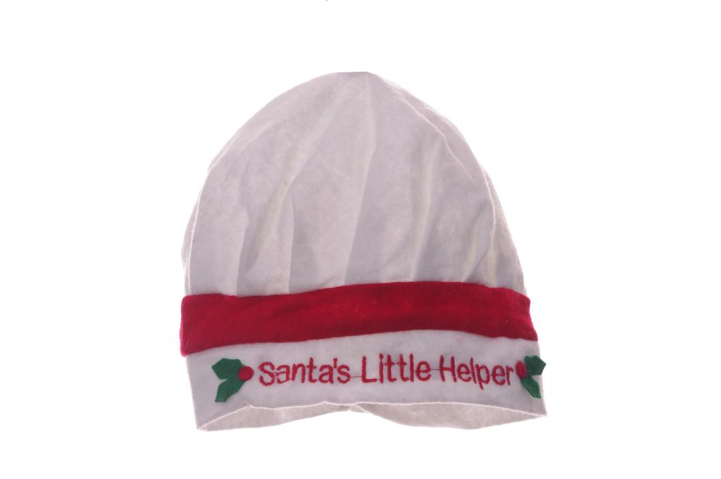 Girls Santa Claus Little Helper Elf Christmas Xmas Holiday Hat Red